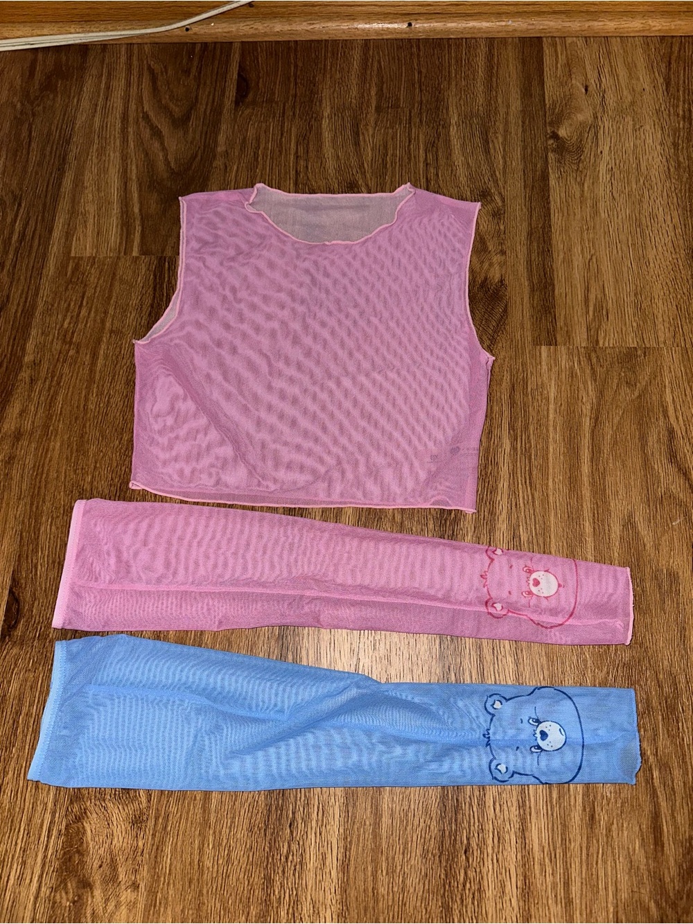 Pink & Blue Care Bears Bikini Set - Picture 2 of 2